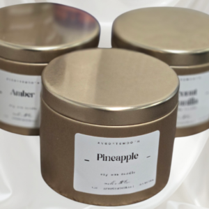 Mini Scented Candles - (Set of 3)